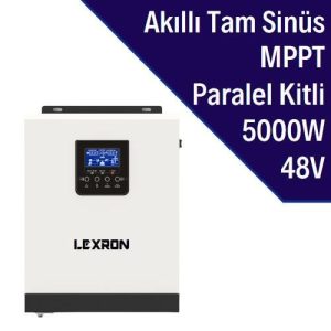 5000W MPPT Smart Inverter – Parallel-Capable | 10KVA Surge | Dual 60A Charging | 98% Efficiency