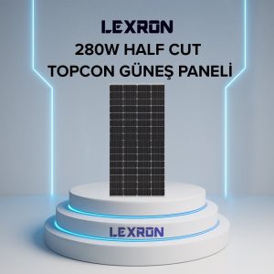 280W Half-Cut TOPCon Solar Panel
