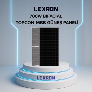 700W TOPCon Bifacial Half-Cut Solar Panel