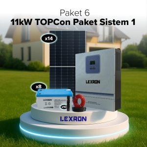 11kW TOPCon Package System 1 (Package 6) – Off-Grid Solar Kit with MPPT Inverter
